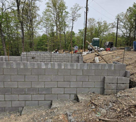 We can do the trenching for footings, concrete pouring for those footings and slabs in the Bella Vista area.